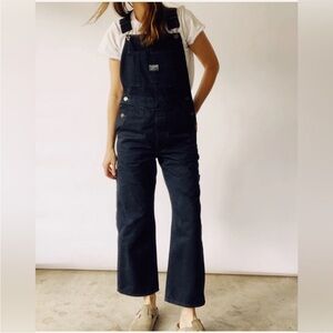 Hey Gang Black Miner Overalls Small